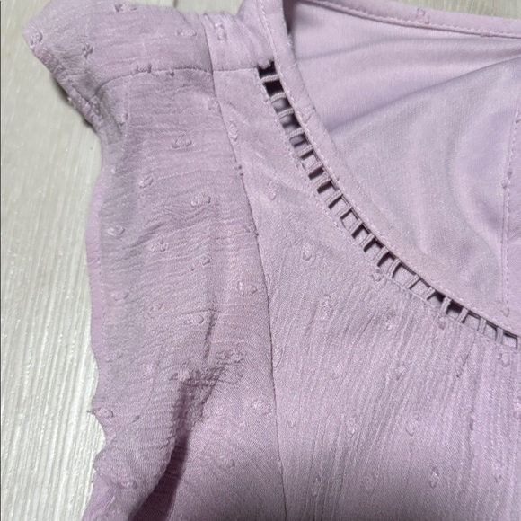 Old Navy Women’s Lavender Sleeveless Ruffle Dress size XL with lining Never Worn - Picture 2 of 13